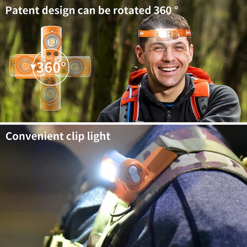 WUBEN H3 AAA LED Headlamp 120 Lumens With P8 LED 7 Working Modes 360° Adjustable - Picture 20 of 30