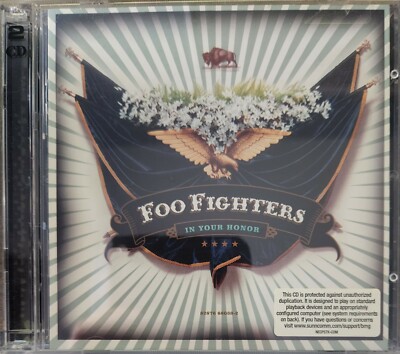  THE FOO FIGHTERS   IN YOUR HONOR 2 CD SET 