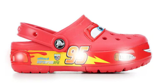 Lightning McQueen Toddler Kids Crocs Clog C6 C7 C8 C9 C10 C11 C12 Disney Authent