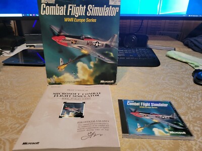 Microsoft Combat Flight Simulator WWII Europe Series 1998 PC