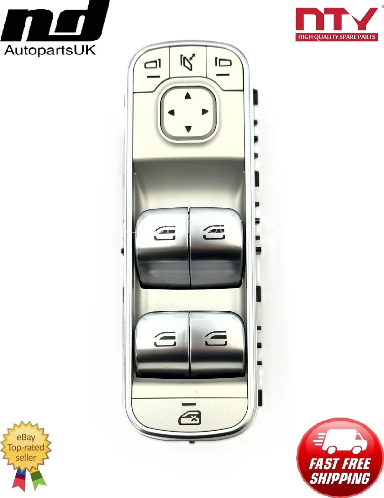 Fits NTY EWS-ME-070 window control switch ⭐UK Stock⭐ - Image 2