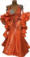 Handmade Dance Dress/Standard Ballroom Competition smooth Waltz Tango Costume