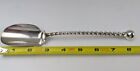 Rare Dominick & Haff Twist Pattern Sterling Silver Cheese Scoop 8-1/2"