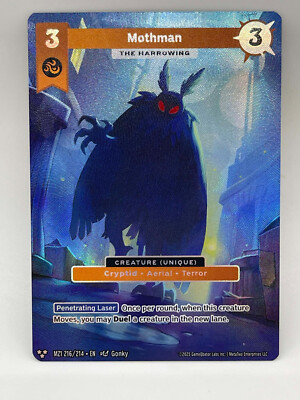 Mothman The Harrowing Alt Art Metazoo 2025 Base Set MZ1 216/214