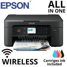 2025 Epson Wireless All In One Printer/Copy/Scan - Set Ink Included