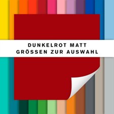 Fliesenaufkleber dunkelrot matt | Fliesensticker Küche Bad | alle Größen