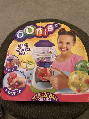 Oonies Squeeze Ball Creator Wiederverwendbarer Stressball Spielset + Zubehör Brandneu