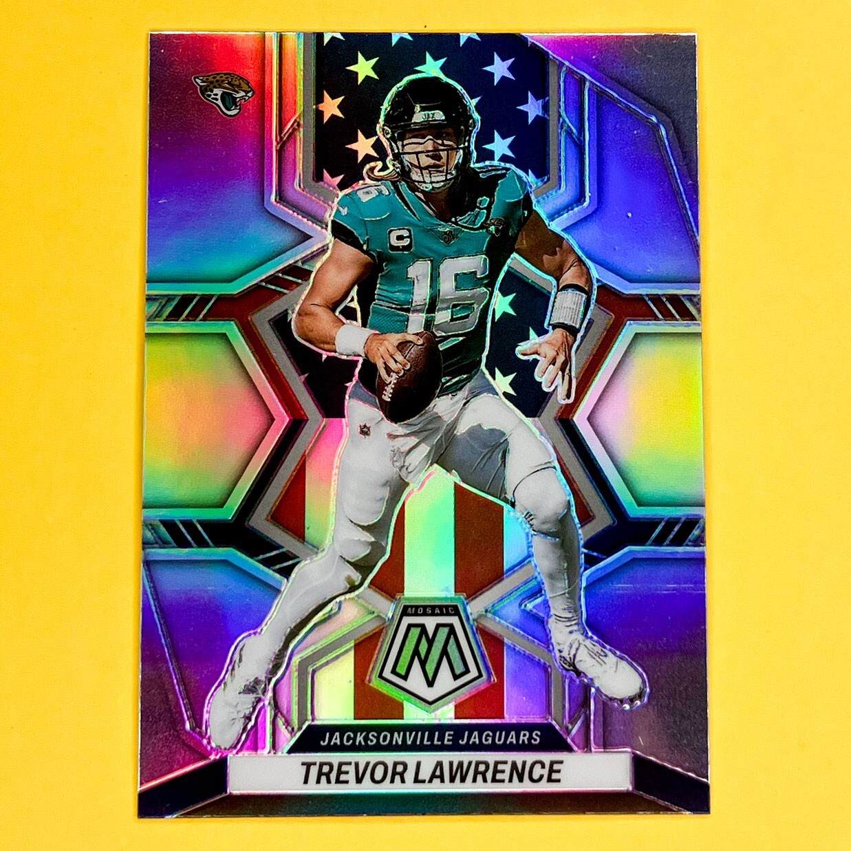 2022 Panini Mosaic - National Pride Trevor Lawrence Silver #267