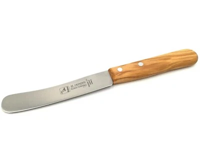 H. HERDER SOLINGEN Brötchenmesser Herder Buckelsmesser Frühstücksmesser Küchenmesser Solingen Olive