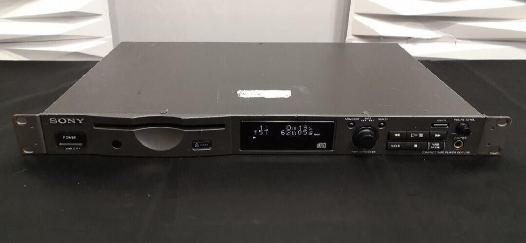 SONY CDP-D12 Slot-in type CD player Deck Operation confirmed SONY CDP-D12 Slot-in type CD player Deck Operation confirmed
