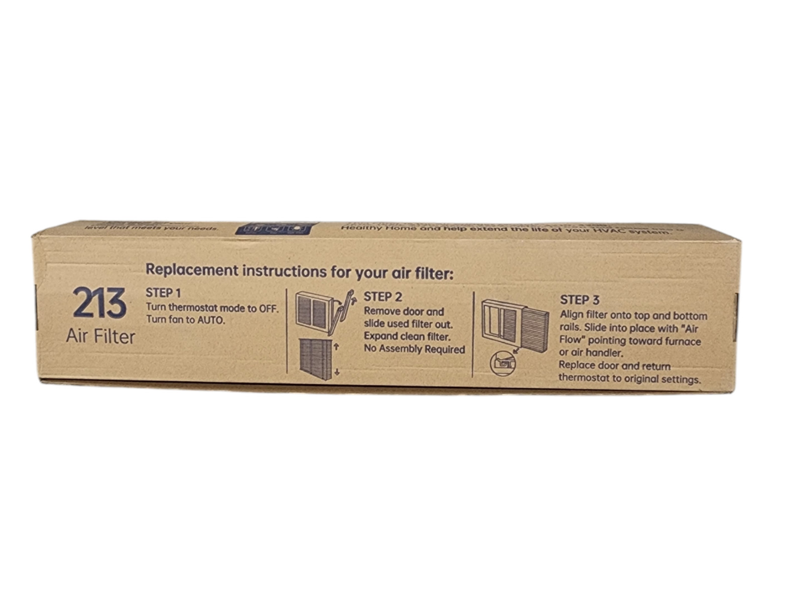 213 Furnace Replacement Filter MERV 13 Compatible with AprilAire 2-Pack New