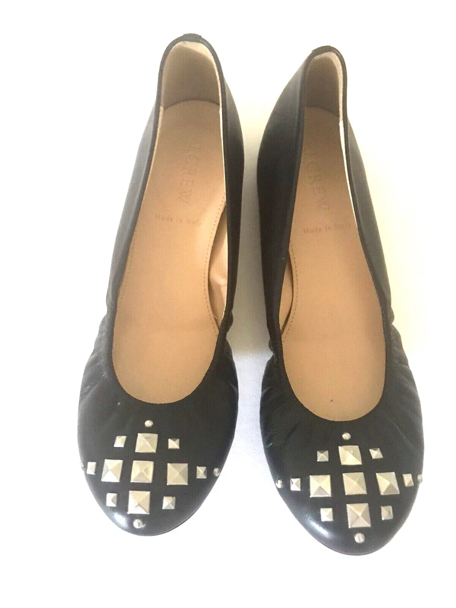j crew studded flats