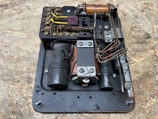 Grundplatte Platte für Telefon Bakelit TN 38 Maingau Vintage schwarz