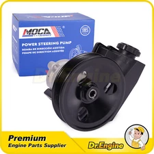 Power Steering Pump w/ Pulley for 96-01 Jeep Cherokee 97-03 TJ Wrangler 4.0L