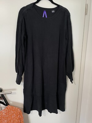 Seraphine Strickkleid Umstandskleid Stillkleid elegant und bequem Größe 40 black