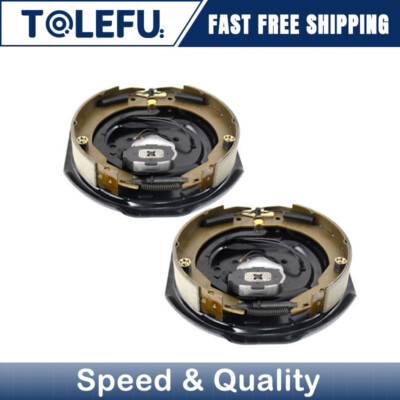 #ad Pair Set Of 2 12quot; x 2quot; Trailer Electric Brake Assembly for 5200 7000Lbs Axle $79.07