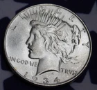 1934 Peace Silver Dollar - Uncirculated - UNC (Y617)