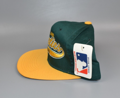 Oakland Athletics Baseball Vintage Starter Tailsweep Snapback Cap