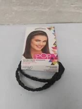 Hairdo Pop Double Braid Headband - R2 Ebony Hair Band 1 Pc ACCESSORY