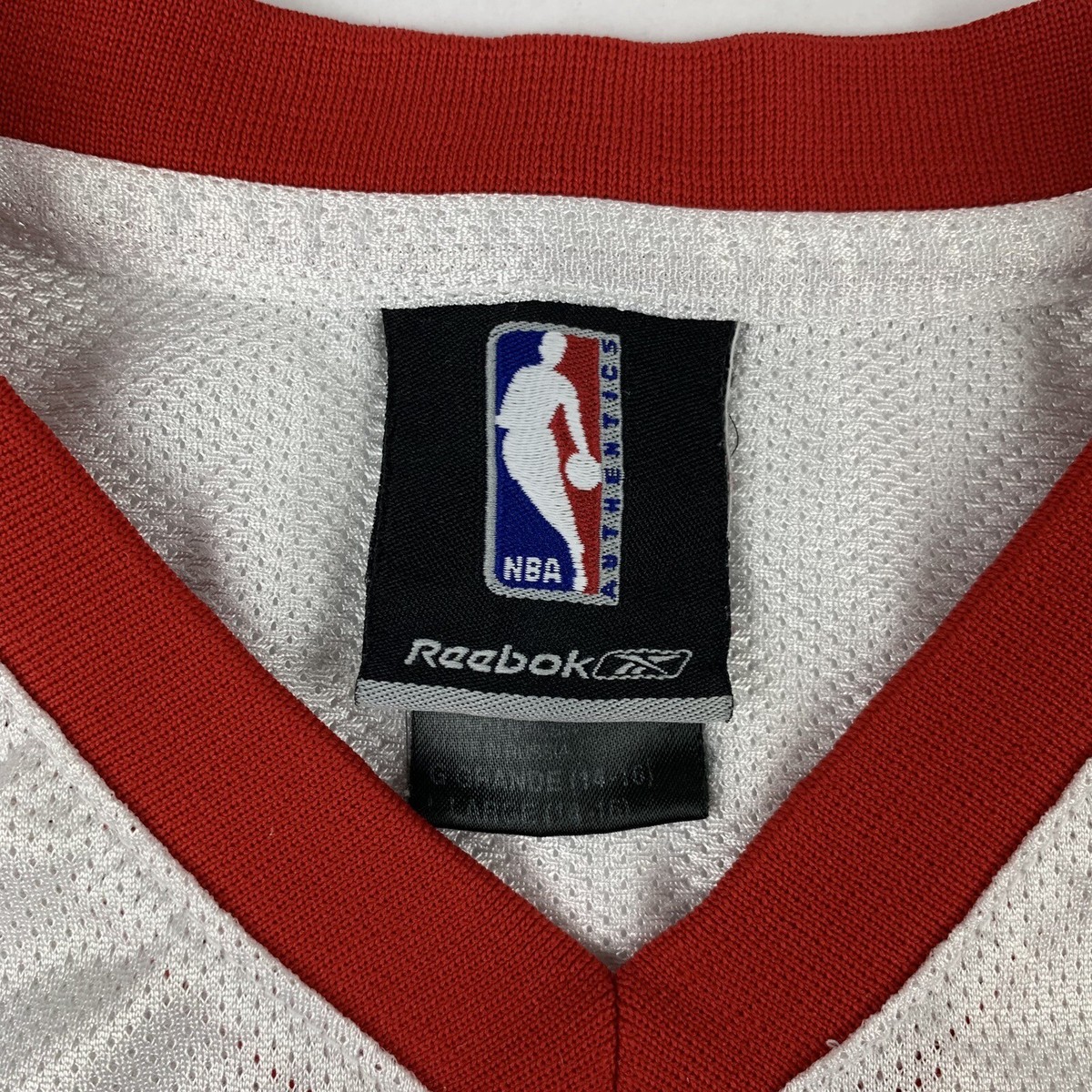希少 Reebok ROCKETS Mc GRADY NBA #1 ユニフォーム Reebok Houston Rockets Tracy McGrady #1 White Jersey Youth