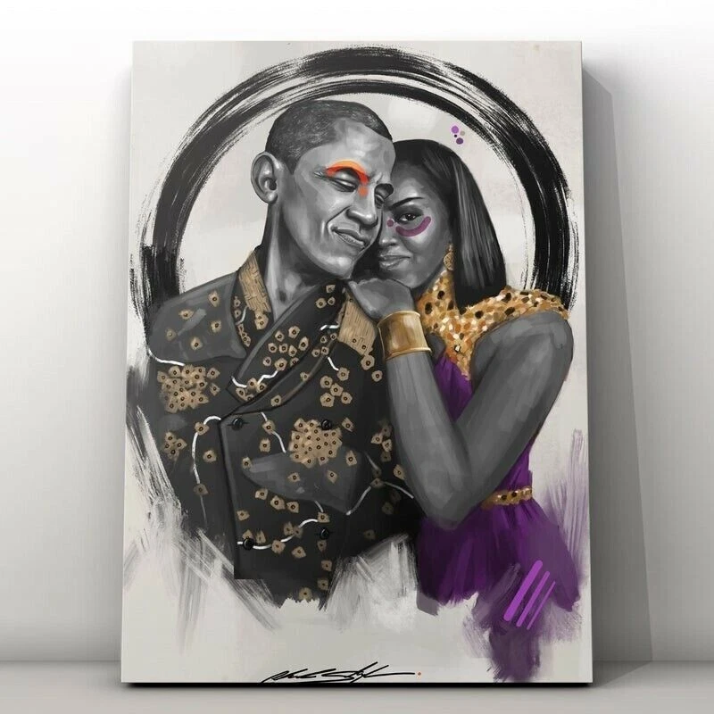 Obama Painting In Art Paintings for sale | eBay