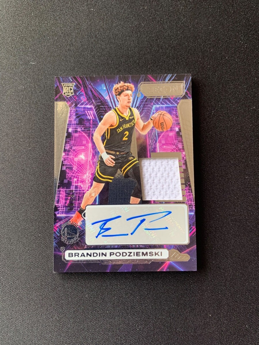 2023-24 Recon BRANDIN PODZIEMSKI Rookie Patch Auto RPA /99 #NPA 
