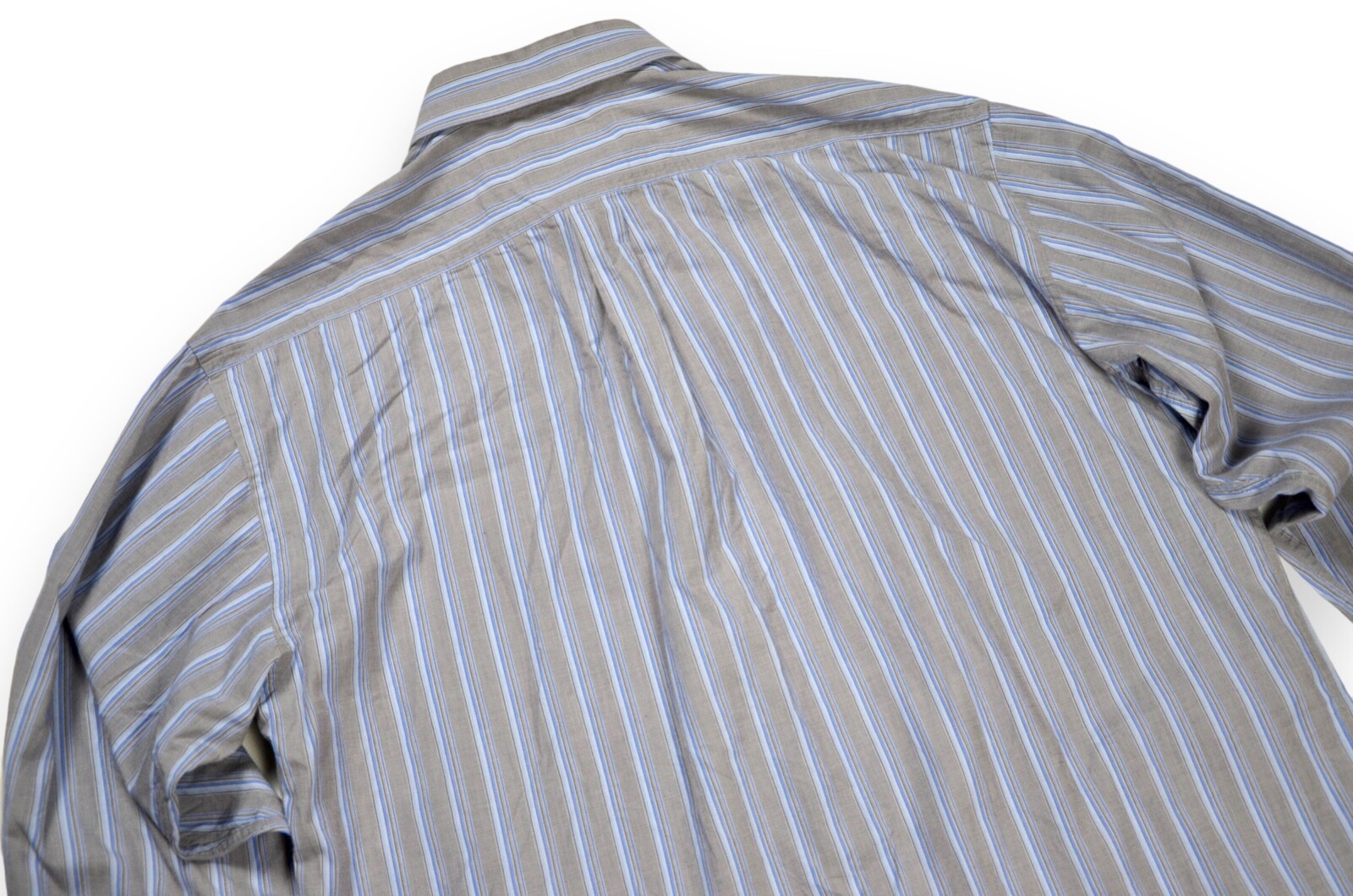 Camicia da uomo blu Yves Saint Laurent YSL cotone taglia 42 16 1 2