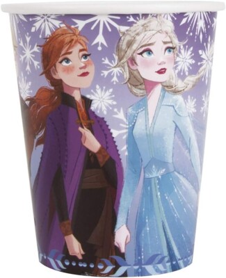 Unique Disney Frozen 2 Party Paper Cups - 9 oz. (Pack of 8)