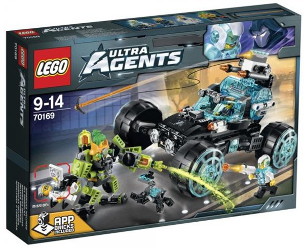 Lego Agent Stealth Patrol 70169 Ultra Agents Minifigure Building Set