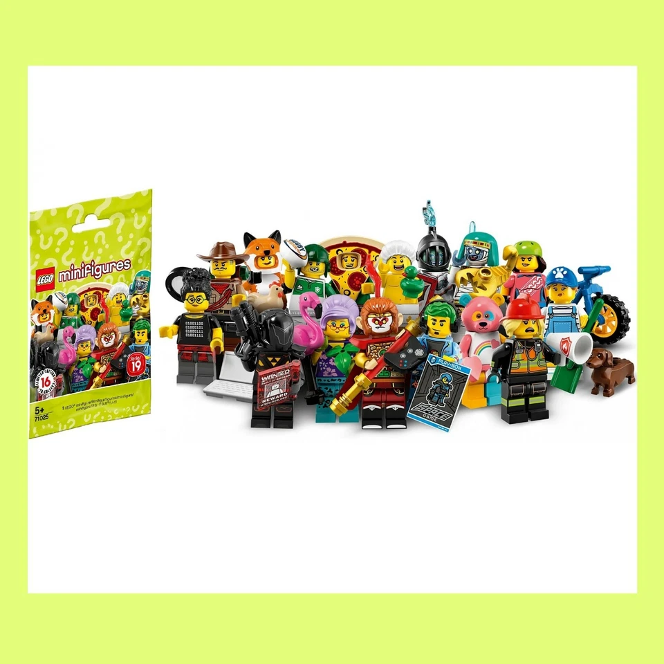 LEGO 71025 - Scegli la TUA Minifigures SERIE 19 SERIES - CHOOSE YOUR MINIFIGURE