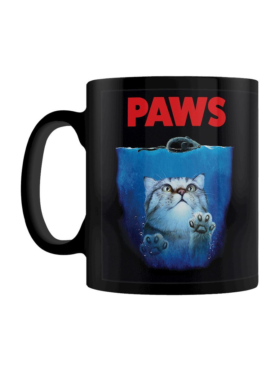 Paws Black Mug