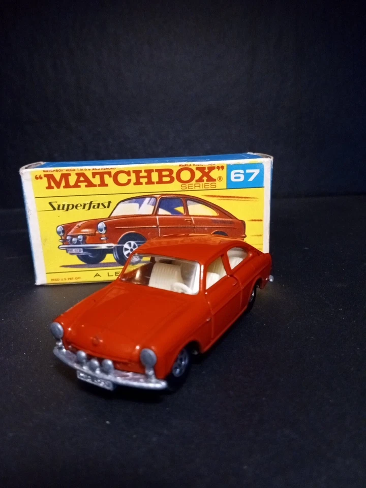 Matchbox SuperFast #67 Volkswagen 1600TL Red VN/MINT   Original F TypeScript Box - Image 4 of 4