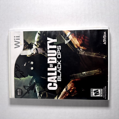 Call Of Duty Black Ops Game for Nintendo Wii (COMPLETE)  COD