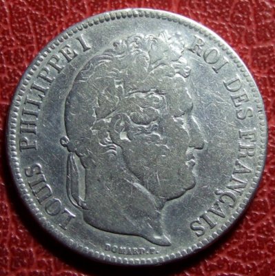 France 5 francs LOUIS PHILIPPE I 1834 H silver coin by DOMARD | eBay