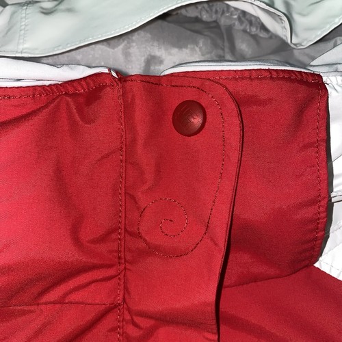 Chaqueta de esquí Columbia Omni-Tech para mujer talla grande roja y blanca - solo capa exterior - Imagen 20 de 24