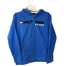 TOMMY HILFIGER BIG BOYS /GIRLS FULL ZIP HOODIE MD 14/16 NWT