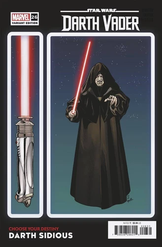 STAR WARS DARTH VADER #26 SPROUSE CHOOSE YOUR DESTINY VARIANT MARVEL COMICS 2022