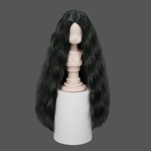 Peluca de pelo largo rizado para muñecas Yutotue para muñeca BJD muñeca de moda juguete hágalo usted mismo - Imagen 40 de 48