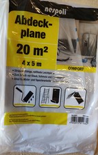 25 x Plandeka Nespoli comfort, 4 x 5 m, 20 m2, przezroczysta