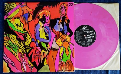 RADIOACTIVE GOLDFISH - SONIK FRIKTION + 5 - MAJII - 12''  EP - PINK SWIRL VINYL