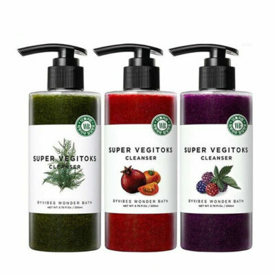 CHOSUNGAH WONDER BATH Super Vegitoks Cleanser [Green, Red, Purple] Face Wash