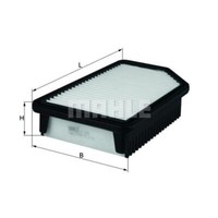 Mahle Filtereinsatz Luftfilter FüR Kia Rio Iii Soul Hyundai Veloster Accent Iv
