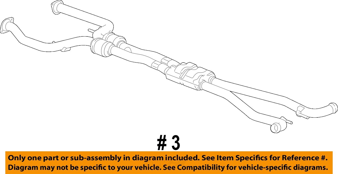 Chevrolet GM OEM 14-15 SS 6.2L-V8 Exhaust System-Exhaust Pipe 