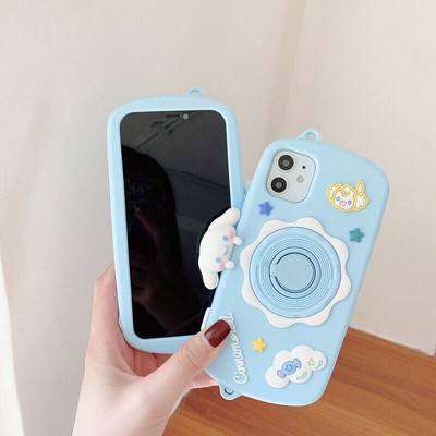 3D Cinnamoroll Silicone Phone Case For iPhone 13 12 11 Pro Max XR XS X Plus SE 