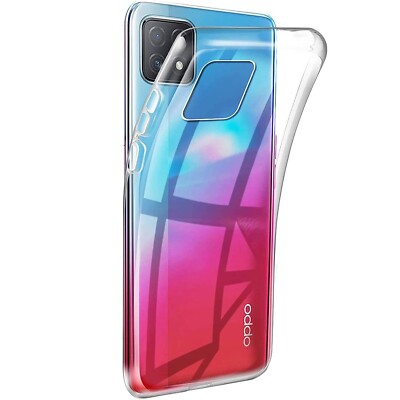 For OPPO A53 5G A 53 SHOCKPROOF TPU CLEAR CASE SOFT