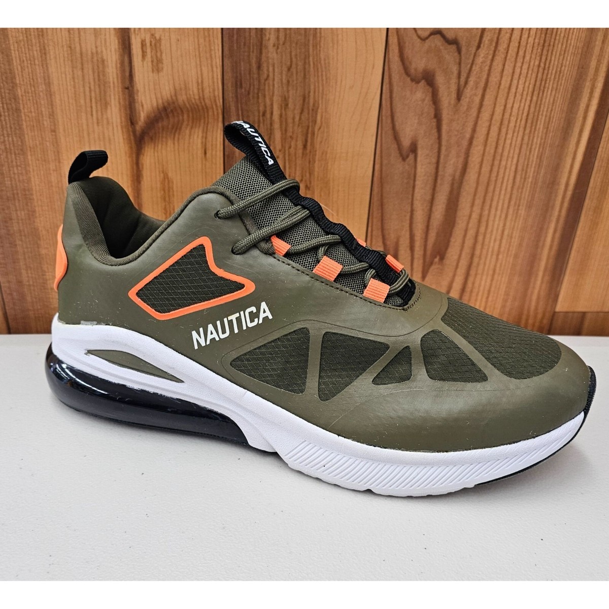 Nautica Neptune Olive Green Men's Active Shoes Size 10