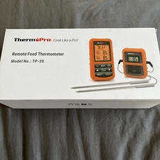 Therm Pro Remote Food Thermometer with dual probes model TP-20 Meat Temperature