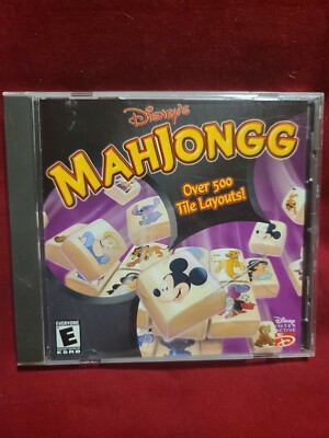 Shelf162C VINTAGE PC GAME/SOFTWARE~Disney's mahjongg
