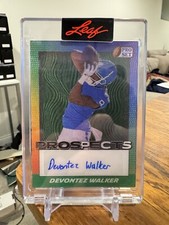 2024 Leaf Pro Set Metal Devontez Walker Rookie RC Auto #10/10 Lenticular 3D🔥📈