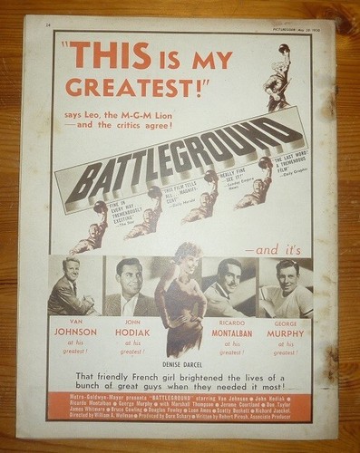PICTUREGOER No 785 Vol 19 20TH MAY 1950 MERCEDES MCCAMBRIDGE COVER VAN JOHNSON - Picture 13 of 13